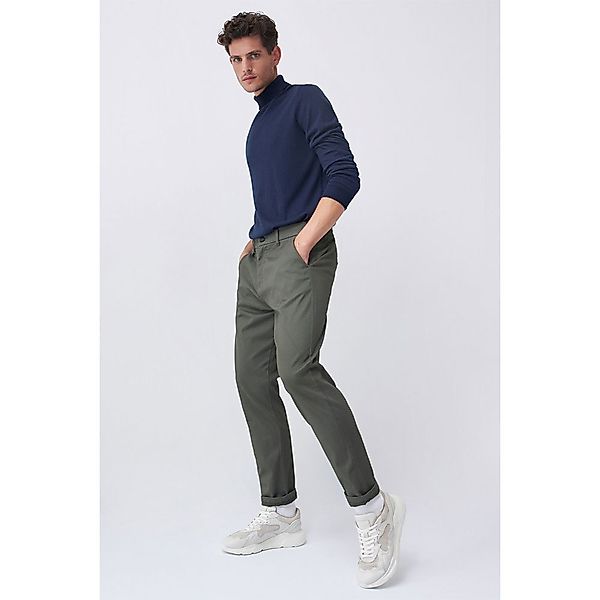 Salsa Jeans 125598-522 / Slim Trousers With S-repel Hose 29 Green günstig online kaufen