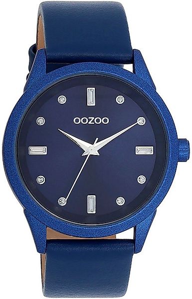 OOZOO Quarzuhr C11288, Armbanduhr, Damenuhr, Lederarmband, günstig online kaufen