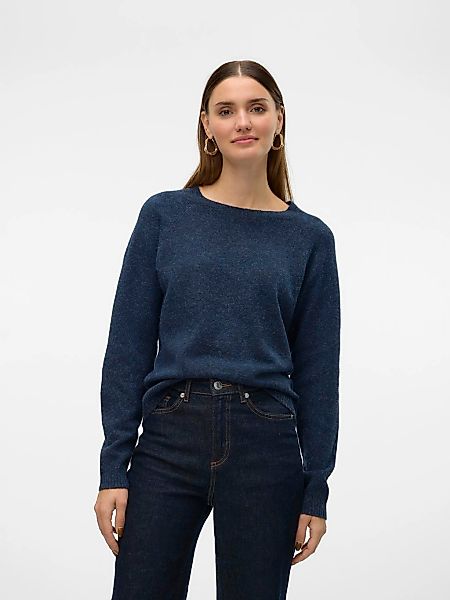 Vero Moda Rundhalspullover "VMDOFFY LS O-NECK BLOUSE GA NOOS" günstig online kaufen