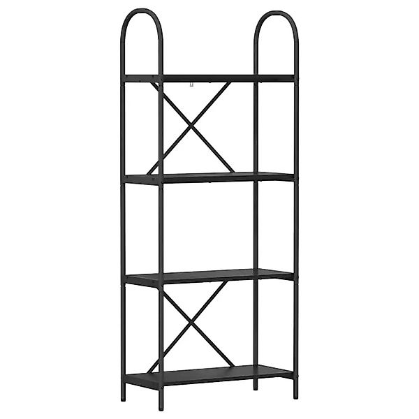 vidaXL Bücherregal Schwarz Eichen-Optik 60 x 30 x 146 cm Holzwerkstoff 8799 günstig online kaufen