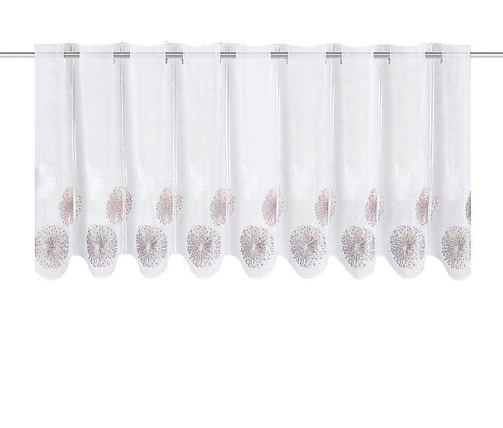 Clever-Kauf-24 Scheibengardine Batist transparent, Größe: HxB günstig online kaufen