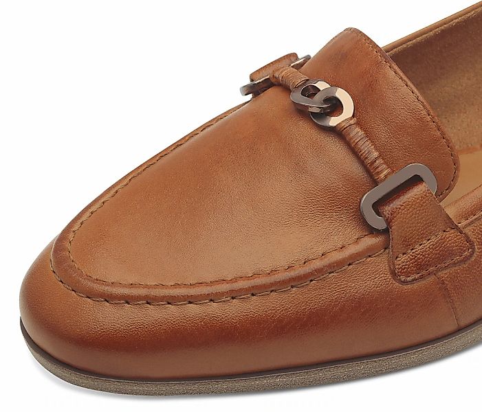 Tamaris Slipper, Blockabsatz, Schlupfschuh, Businessschuh mit hübscher Zier günstig online kaufen