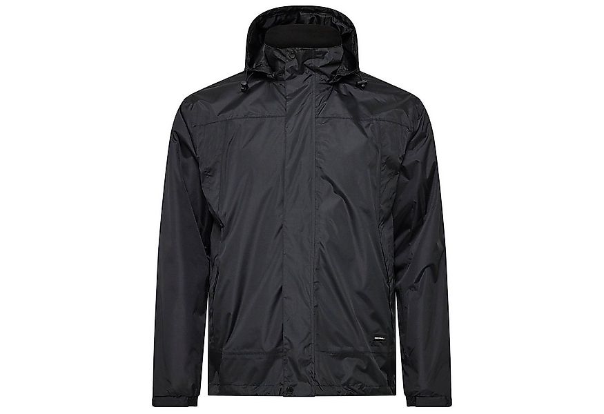 north 56 4 Regenjacke North Latitude Regenjacke schwarz Übergröße günstig online kaufen
