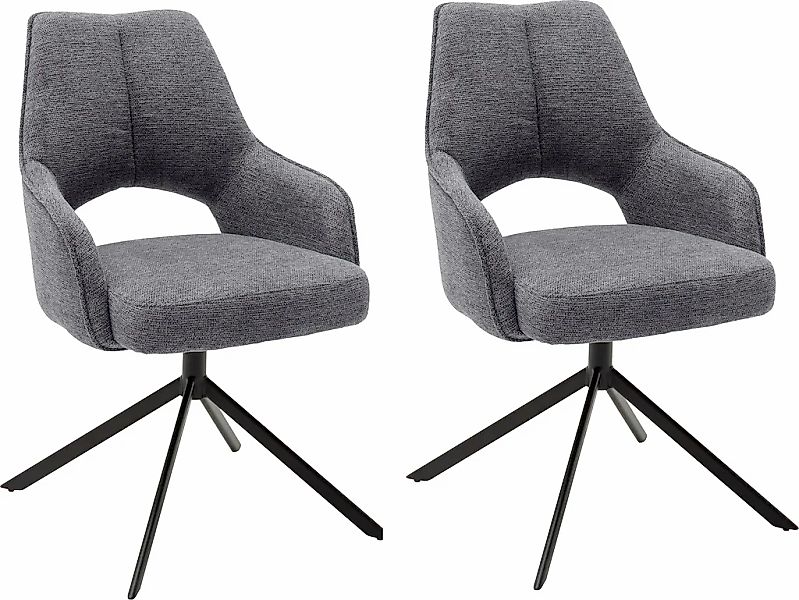 MCA furniture Armlehnstuhl "Bangor", 2 St., (2er-Set), drehbar 180, Taschen günstig online kaufen