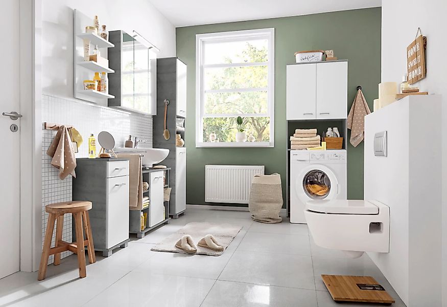 welltime Wandregal "Palermo, Breite 30 cm made in Germany" 3 Regalböden günstig online kaufen