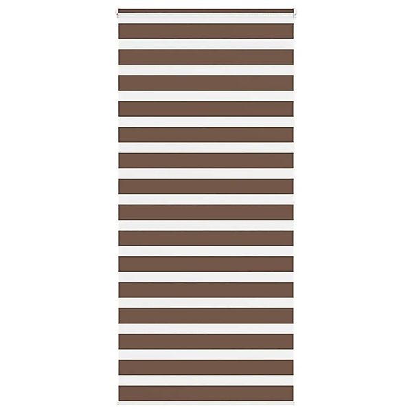 vidaXL Doppelrollo Braun 115x200 cm Stoffbreite 110,9 cm Polyester 4014368 günstig online kaufen