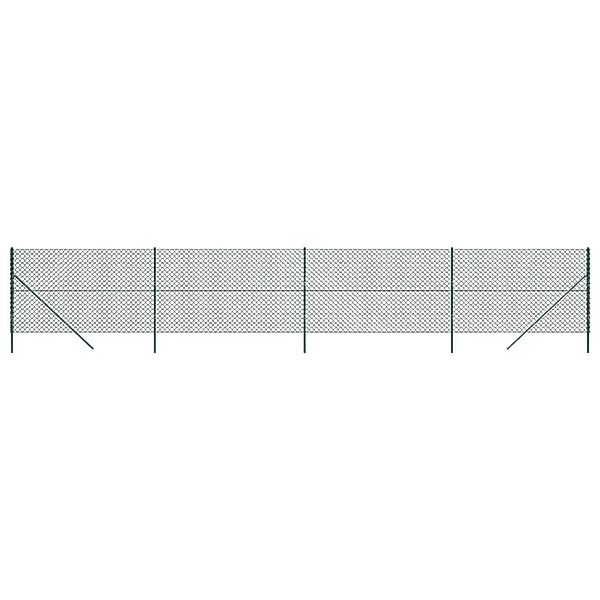 vidaXL Maschendrahtzaun Grün 1,6x10 m 153908 günstig online kaufen