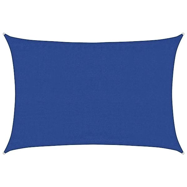 vidaXL Sonnensegel 160 g/m² Rechteckig Blau 3,5x4,5 m HDPE 311516 günstig online kaufen