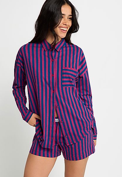 LSCN by LASCANA Shorty 2 tlg. mit Streifendruck günstig online kaufen