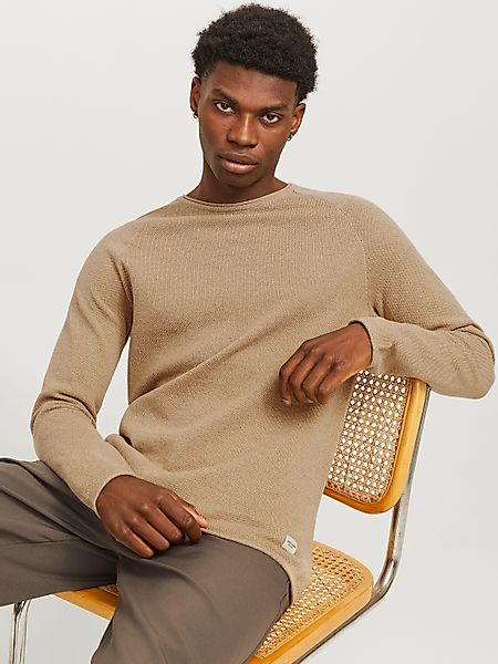 Jack & Jones Rundhalspullover JJEHILL KNIT günstig online kaufen
