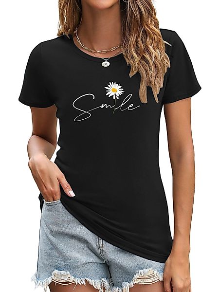 PYL Kurzarmbluse Damen bequemes Sommer Kurzarmbluse günstig online kaufen