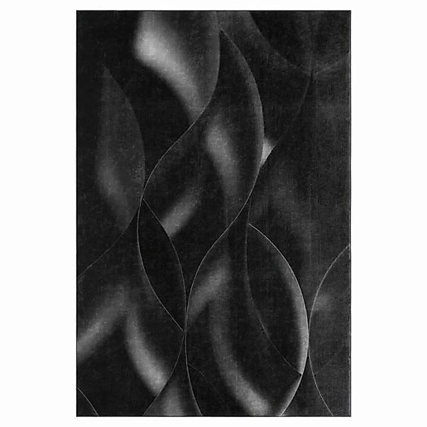 Teppich Nazar Schwarz Polyester (120 X 160 Cm) günstig online kaufen