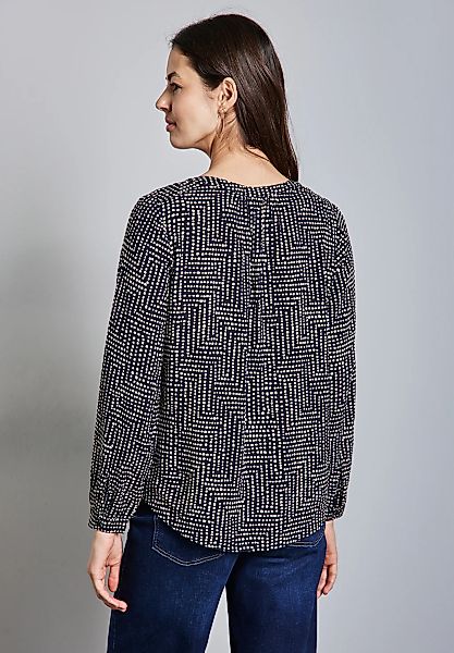 STREET ONE Langarmbluse, aus softer Viskose günstig online kaufen