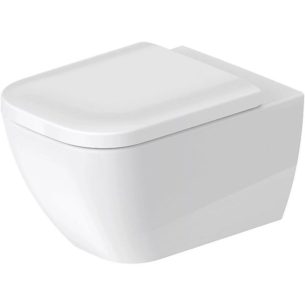 Duravit Wand-WC Happy D.2 Tiefspüler spülrandlos günstig online kaufen