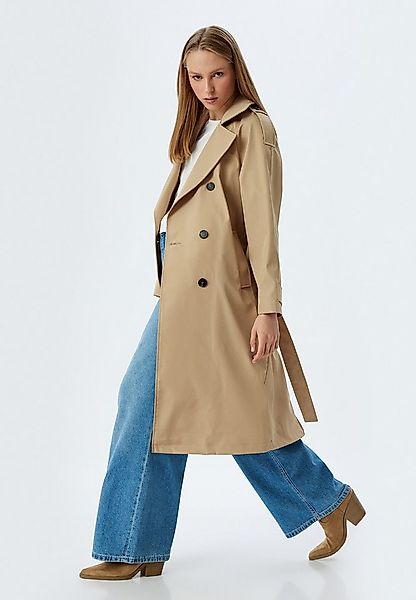 Koton Trenchcoat Regular Mit Bauchgurt günstig online kaufen