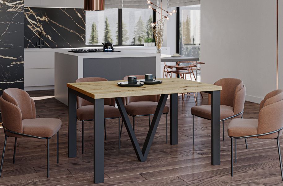 Endo-Moebel Esstisch Titan XXL 130-405 cm, günstig online kaufen