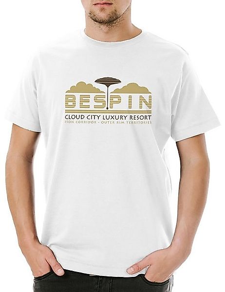 Urban Backwoods Print-Shirt Bespin Cloud City I Herren T-Shirt Krieg Rebel günstig online kaufen