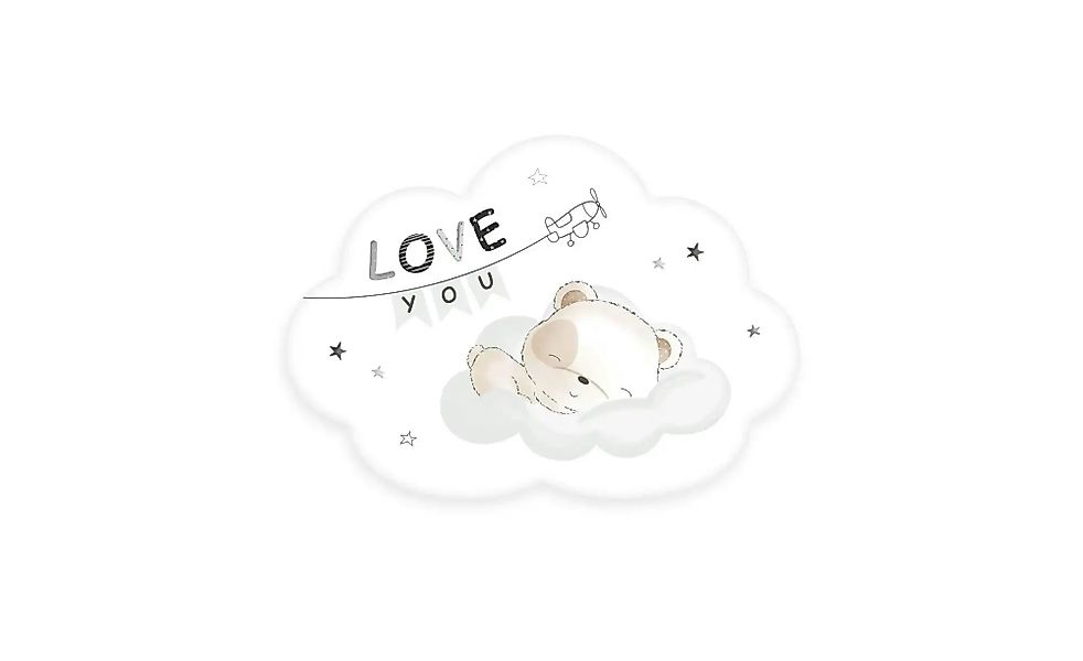 Herding Wolkenkissen  Sleeping little bear ¦ mehrfarbig ¦ Maße (cm): B: 33 günstig online kaufen