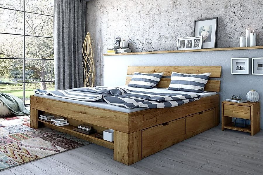 Meble Stolrus Futonbett SARA (Massivholz, 180 günstig online kaufen