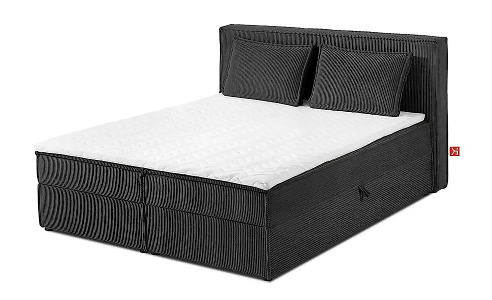 KONSIMO Boxbett   ¦ grau ¦ Maße (cm): B: 145 H: 95 Betten > Polsterbetten - günstig online kaufen
