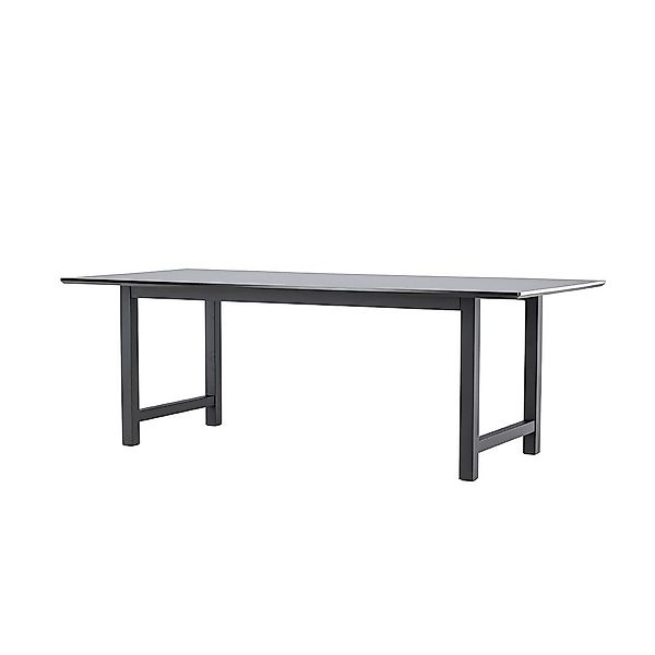 ebuy24 Esstisch Oslo Esstisch 100x220cm schwarz. günstig online kaufen