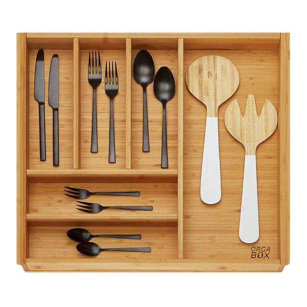 SO-TECH® Besteckeinsatz Bambus Besteckkasten ORGA-BOX 3 günstig online kaufen