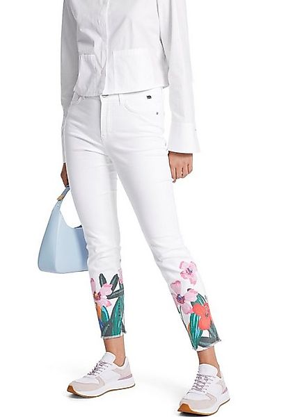 Marc Cain 7/8-Jeans "Pants Flower Vichy" Premium Damenmode mit floralem Pri günstig online kaufen