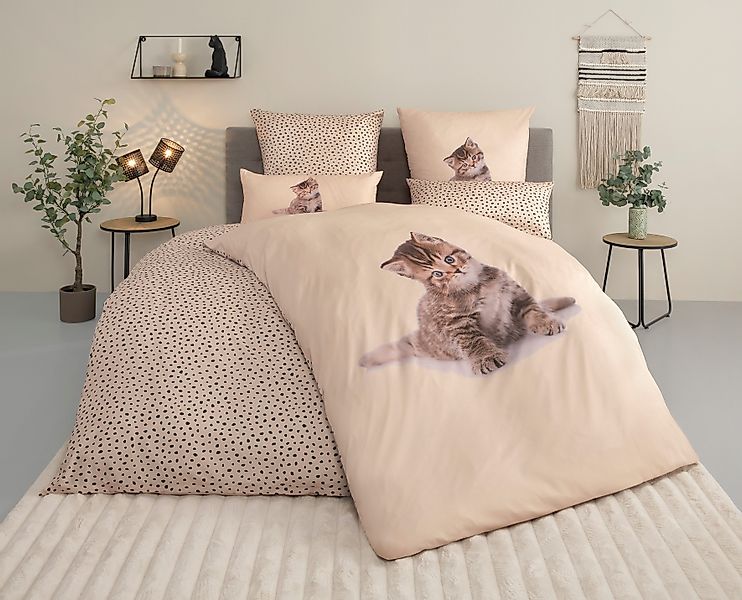 OTTO home Bettwäsche Lyki, Microfaser, 2 günstig online kaufen