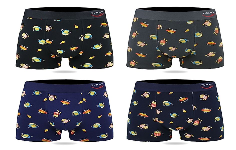 Pesail Boxershorts 4er Pack Herren Boxershorts günstig online kaufen