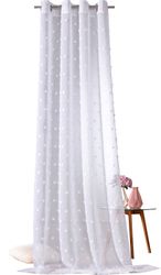Weckbrodt Gardine "Julina" Ösen 1 Stk. tlg. Leinen-Optik, transparent, mit günstig online kaufen