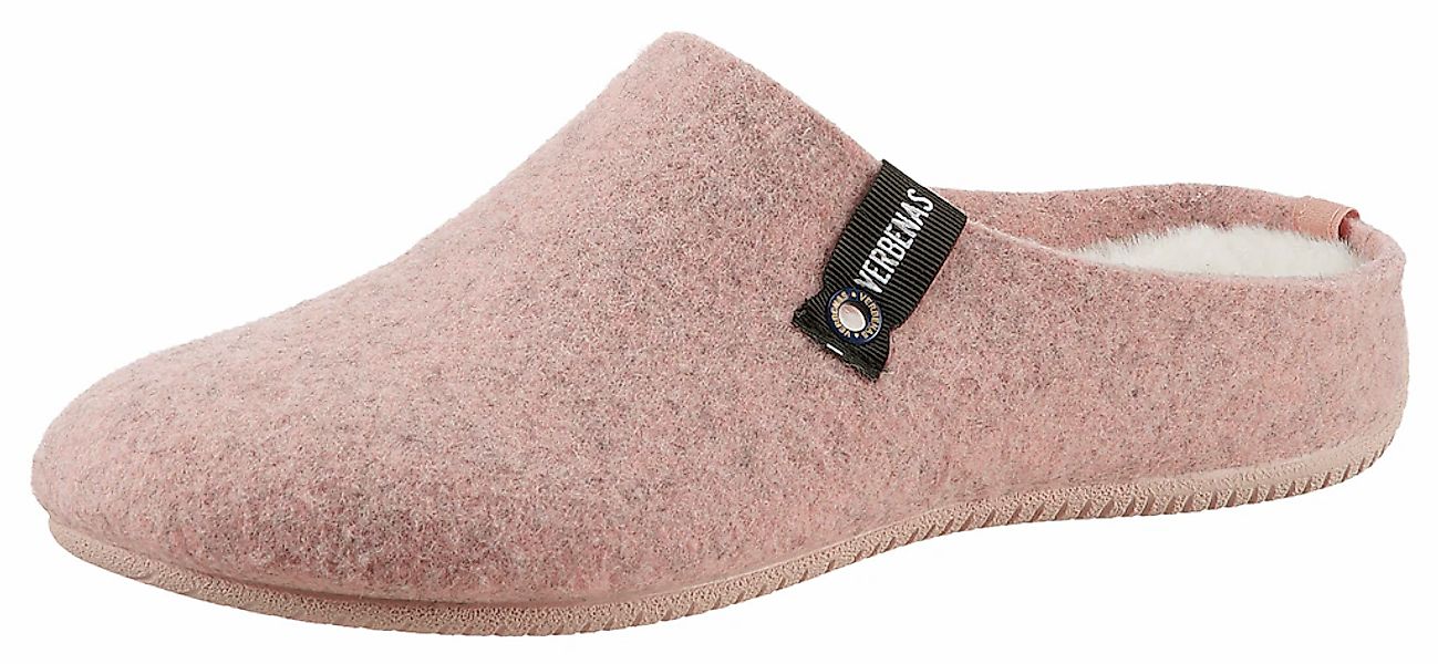 VERBENAS Pantoffel "York Fieltro", Hausschuh, Homeslipper, Clog mit Warmfut günstig online kaufen