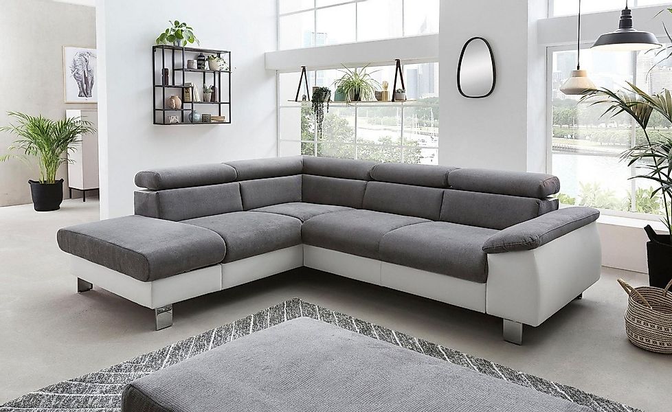 COTTA Polstergarnitur Komaris L-Form, (Set), Set bestehend aus: Ecksofa mit günstig online kaufen