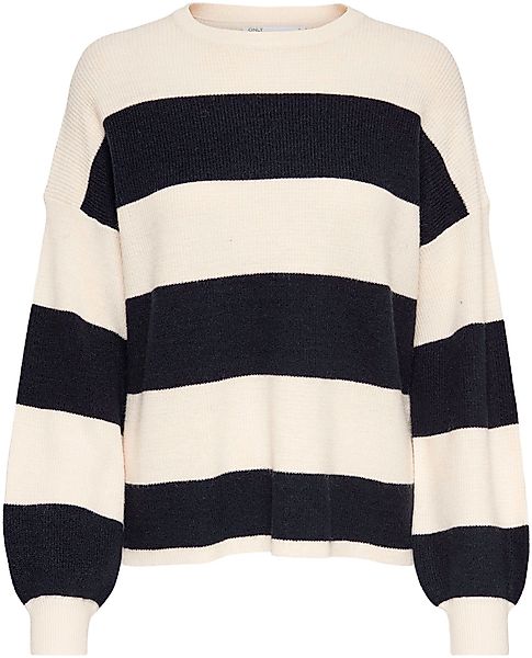 ONLY Strickpullover "ONLATIA L/S STRIPE PULLOVER KNT NOOS" günstig online kaufen