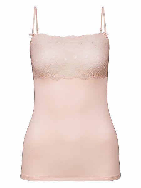 CALIDA Spaghettitop "Sensual Secrets" semitransparente Spitze, Viskose-Mix, günstig online kaufen