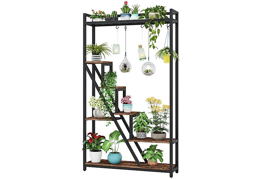 Tribesigns Blumenständer 180cm hoher Pflanzenständer, 7-stöckiges Pflanzenr günstig online kaufen