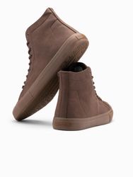 OMBRE Knöchelhohe Herren-Turnschuhe mit Gummisohle Schnürschuh günstig online kaufen