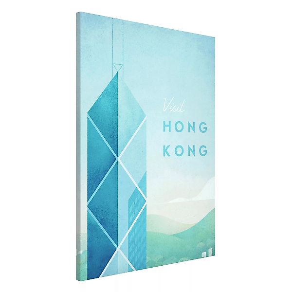 Magnettafel Architektur & Skyline - Hochformat 2:3 Reiseposter - Hong Kong günstig online kaufen