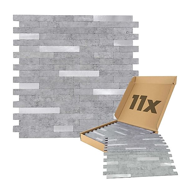 Dalsys Wandpaneel 1m² 11 Stück selbstklebend, günstig online kaufen