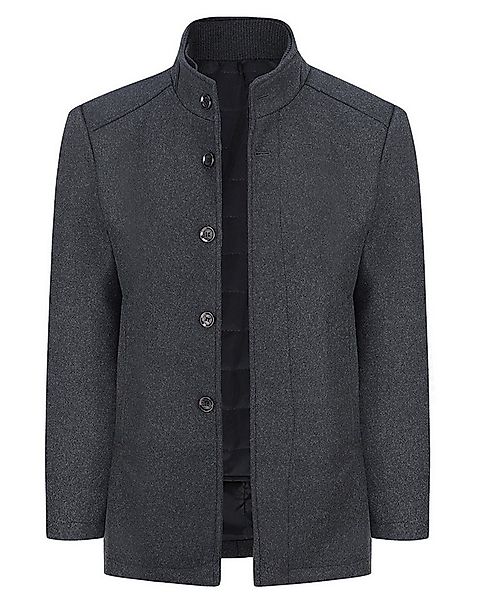 Allthemen Kurzmantel mit abnehmbarer dicker Weste Herren Wintermantel kurze günstig online kaufen