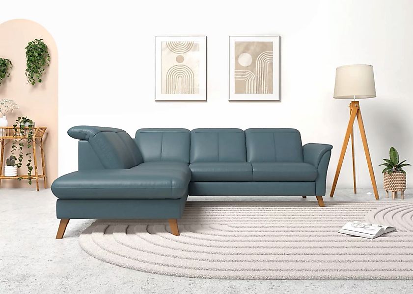 sit&more Ecksofa "Romero L-Form", wahlweise mit oder ohne TV-Funktion, Bett günstig online kaufen
