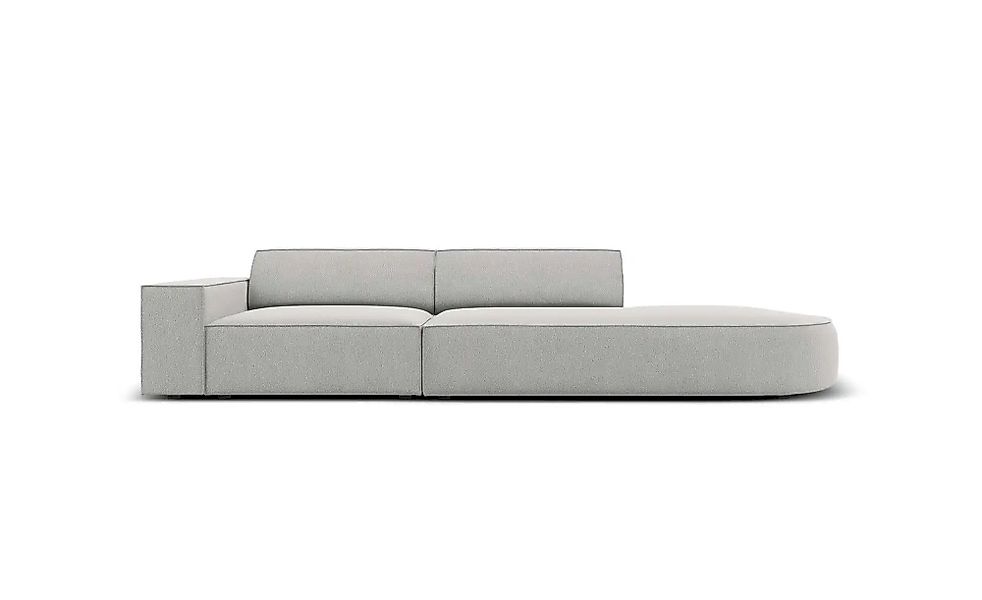 Micadoni Einzelsofa  Jodie ¦ grau ¦ Maße (cm): B: 262 H: 70 Polstermöbel > günstig online kaufen
