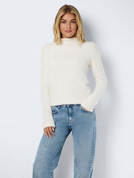 Noisy may Strickpullover Funnel Neck Regular Fit Rundhals Langarm NMFLUFFY günstig online kaufen