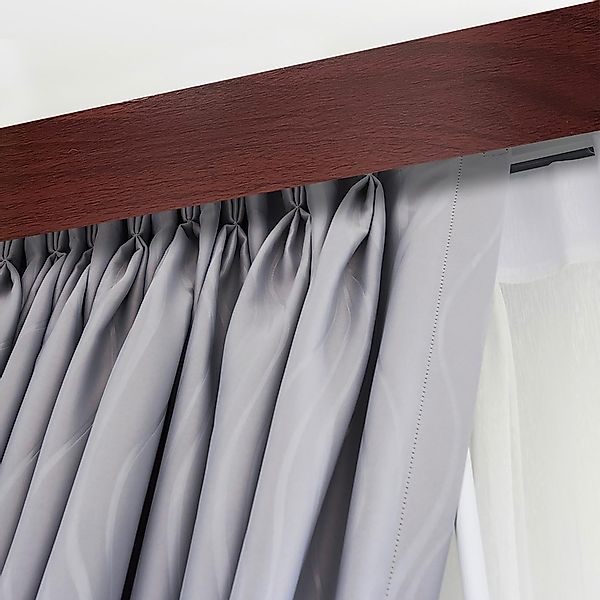 SN DECO GROUP Gardinenschiene »Vorhangschiene SH (1) mit Blende 5 cm«, 3 lä günstig online kaufen