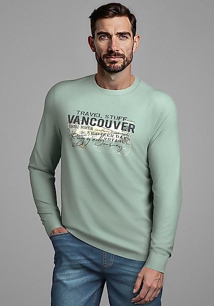 Man's World Rundhalsshirt Neue Kollektion! mit Print günstig online kaufen