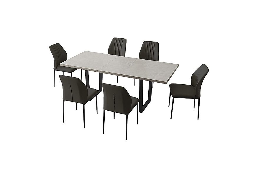 Jiexi Essgruppe Eadwine für Esszimmer und Küche günstig online kaufen