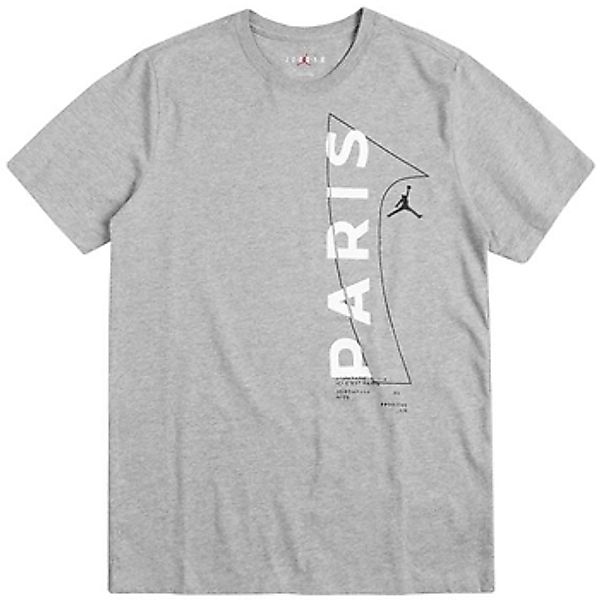 Nike  T-Shirts & Poloshirts PSG WORDMARK Gris günstig online kaufen