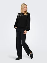 ONLY Sweatshirt ONLBROOK L/S CHEST EMB günstig online kaufen
