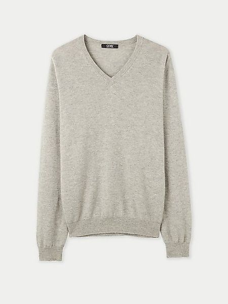 GOBI Cashmere V-Ausschnitt-Pullover Basic Kaschmirpullover mit V-Ausschnitt günstig online kaufen