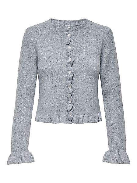 ONLY Strickjacke ONLRIMA LIFE LS FRILL günstig online kaufen