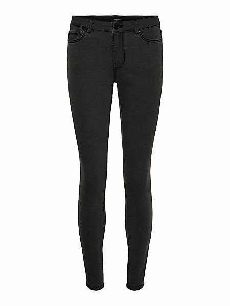 Vero Moda Judy Mr Slim Jegging Vi212 Jeans XS Dark Grey Denim günstig online kaufen